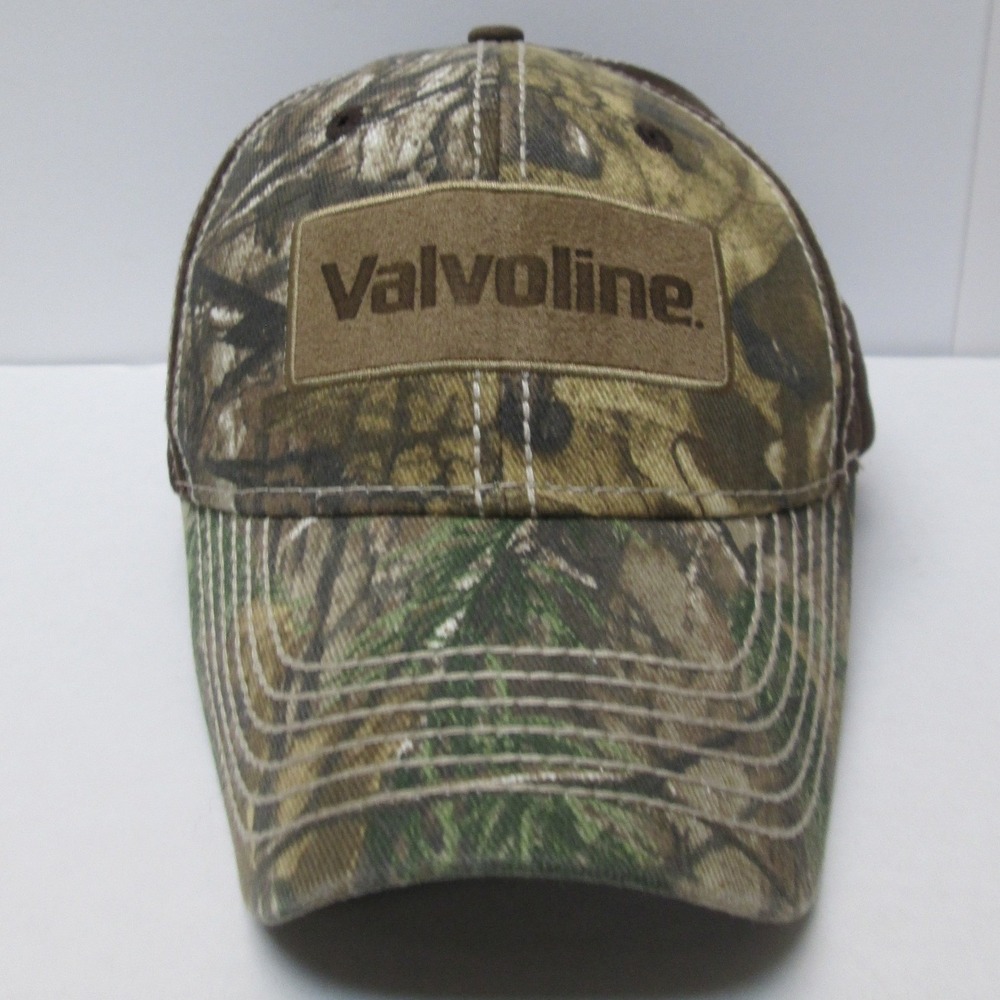 Valvoline Camouflage Adjustable hat Oil company ball cap